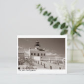 Old Point Loma Lighthouse, II Postkarte (Stehend Vorderseite)