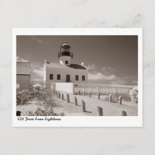 Old Point Loma Lighthouse, II Postkarte