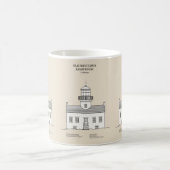 Old Point Loma Lighthouse - Kalifornien - SBD Kaffeetasse (Mittel)