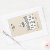 Old Point Loma Lighthouse - Kalifornien - SBD Rechteckiger Aufkleber (Umschlag)