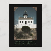 Old Point Loma Lighthouse Postkarte (Vorderseite)