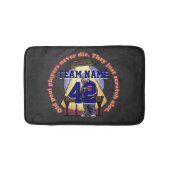 Old Pool Player Badematte (Vorderseite)