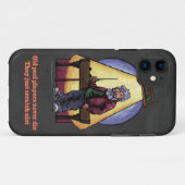 Old Pool Player Case-Mate iPhone Hülle (Rückseite (Horizontal))