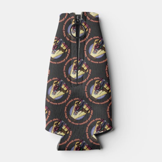 Old Pool Player Flaschenkühler (Rückseite)