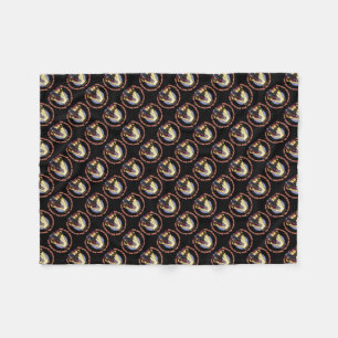 Old Pool Player Fleecedecke