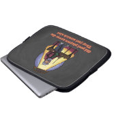 Old Pool Player Laptopschutzhülle (Vorne Knopf)