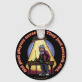 Old Pool Player Schlüsselanhänger (Vorderseite)