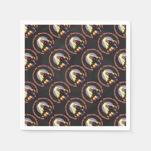 Old Pool Player Serviette (Vorderseite)