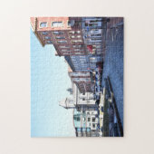 Old Port Portland ME Maine Cobblestone Street Puzzle (Vertikal)