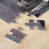 Old Port Portland ME Maine Cobblestone Street Puzzle (Seite)