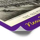 Old Post Office New York Poster der 1800er Jahre (Ecke)