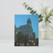Old Post Office, Night Washington DC Postkarte (Stehend Vorderseite)