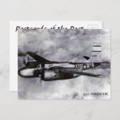 Old Postcard - A Douglas A-26 Invader Postkarte (Vorne/Hinten)