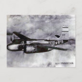 Old Postcard - A Douglas A-26 Invader Postkarte (Vorderseite)