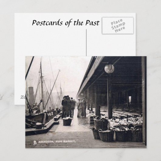 Old Postcard - Aberdeen, Schottland Postkarte (Vorne/Hinten)