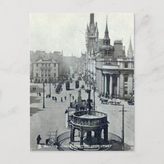 Old Postcard - Aberdeen, Schottland Postkarte (Vorderseite)