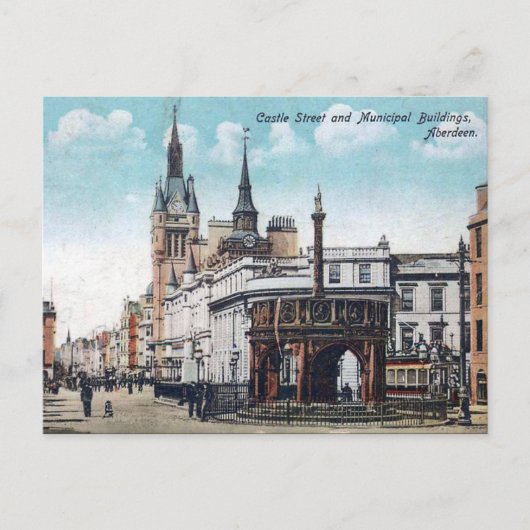 Old Postcard - Aberdeen, Schottland Postkarte (Vorderseite)