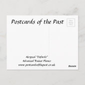 Old Postcard - Airspeed "Oxfords" - Trainer-Flugze Postkarte (Rückseite)