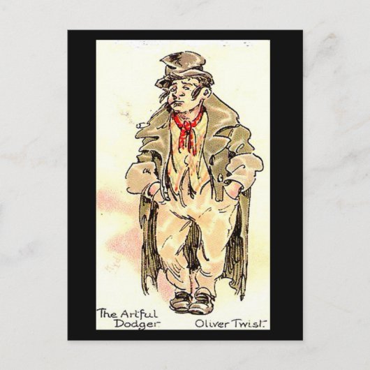 Old Postcard - Arful Dodger von "Oliver Drehung" Postkarte (Vorderseite)