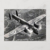 Old Postcard - Armstrong Whitworth "Whitley" Postkarte (Vorderseite)