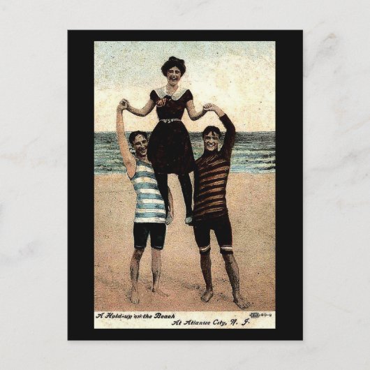 Old Postcard - Atlantic City, New Jersey, USA Postkarte (Vorderseite)