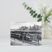 Old Postcard - Bahnhof Guildford Postkarte (Stehend Vorderseite)