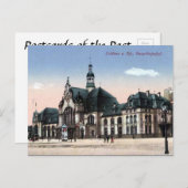 Old Postcard - Bahnhof, Koblenz, Deutschland Postkarte (Vorne/Hinten)