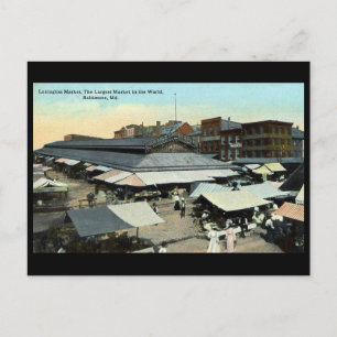 Old Postcard - Baltimore, Maryland, USA Postkarte