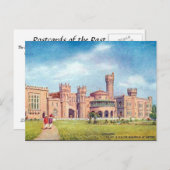 Old Postcard, Bangalore (Bengaluru), Indien Postkarte (Vorne/Hinten)