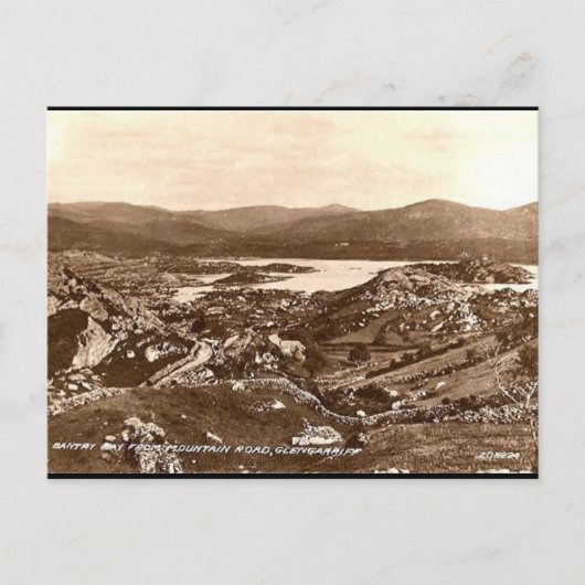 Old Postcard - Bantry Bay, Grafschaft Cork, Irland Postkarte (Vorderseite)