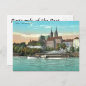 Old Postcard - Basel, Schweiz Postkarte (Vorne/Hinten)