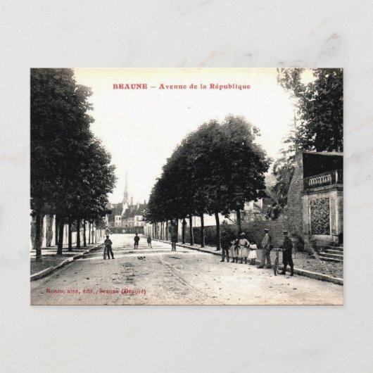 Old Postcard - Beaune, Côte d'Or, Frankreich Postkarte (Vorderseite)