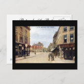 Old Postcard, Bedford High Street Postkarte (Vorne/Hinten)