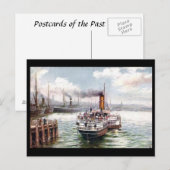 Old Postcard - Belfast Harbour Postkarte (Vorne/Hinten)