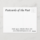 Old Postcard - Belleville, Illinois, USA Postkarte (Rückseite)