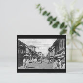 Old Postcard - Bhowani Street, Pune, Indien Postkarte (Stehend Vorderseite)