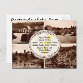 Old Postcard - Bidford-on-Avon, Warwickshire Postkarte (Vorne/Hinten)