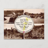 Old Postcard - Bidford-on-Avon, Warwickshire Postkarte (Vorderseite)