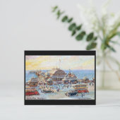 Old Postcard - Blackpool, North Pipe Postkarte (Stehend Vorderseite)