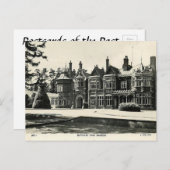 Old Postcard - Bletchley Park Mansion Postkarte (Vorne/Hinten)