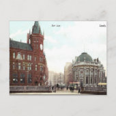 Old Postcard - Boar Lane, Leeds, Yorkshire Postkarte (Vorderseite)