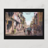 Old Postcard - Bonham Strand, Hongkong Postkarte (Vorderseite)