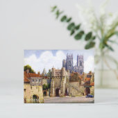 Old Postcard - Bootham Bar, York Postkarte (Stehend Vorderseite)