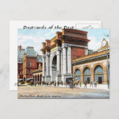 Old Postcard - Boston, Massachusetts, USA Postkarte (Vorne/Hinten)