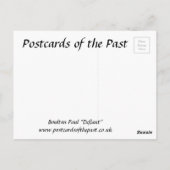 Old Postcard - Boulton Paul "Defiant" Postkarte (Rückseite)