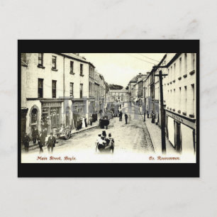Old Postcard - Boyle, Co Roscommon, Irland Postkarte