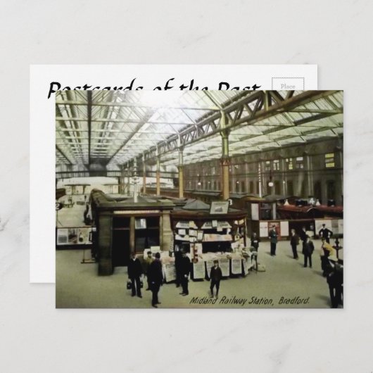 Old Postcard - Bradford, Yorkshire Postkarte (Vorne/Hinten)