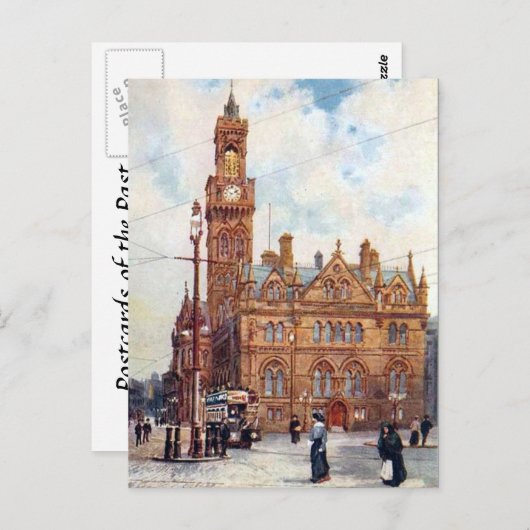 Old Postcard - Bradford, Yorkshire Postkarte (Vorne/Hinten)