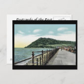 Old Postcard - Bray, Grafschaft Wicklow, Irland Postkarte (Vorne/Hinten)