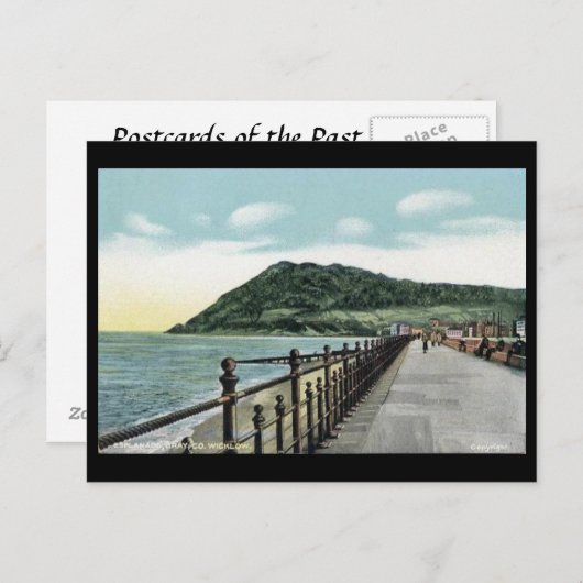 Old Postcard - Bray, Grafschaft Wicklow, Irland Postkarte (Vorne/Hinten)